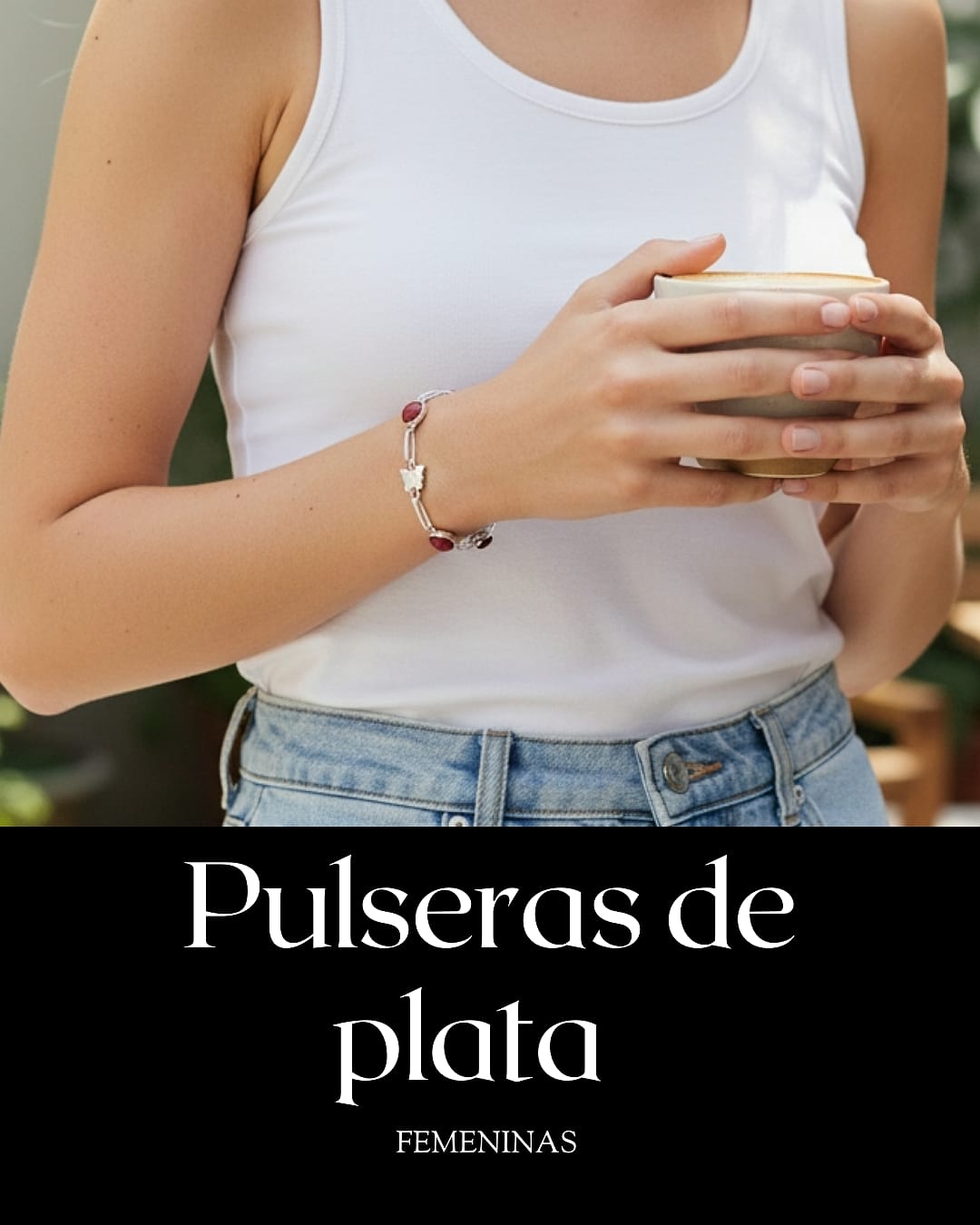 PULSERAS DE PLATA MUJER