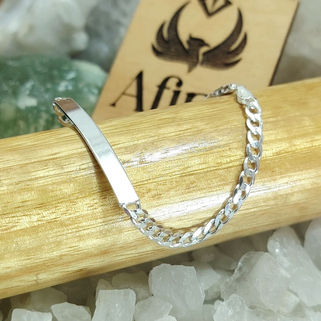 Pulsera piocha con tejido Grumet 4 mm