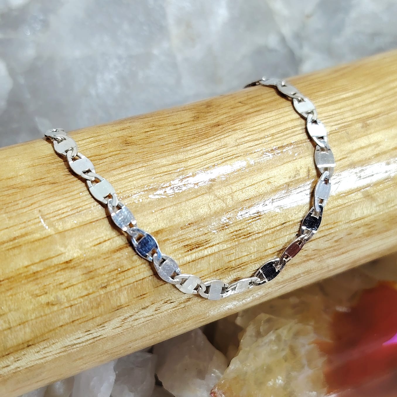 Pulsera Gucci aplanada 18 cm.