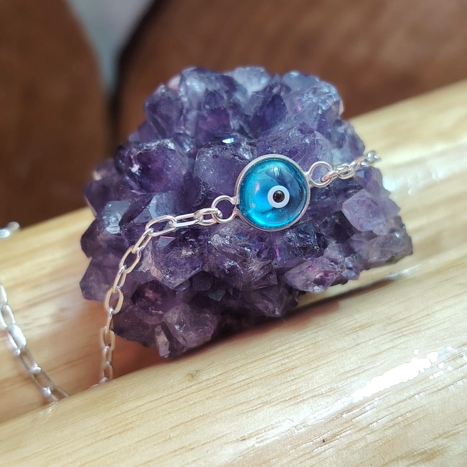 Pulsera de protección ojo turco