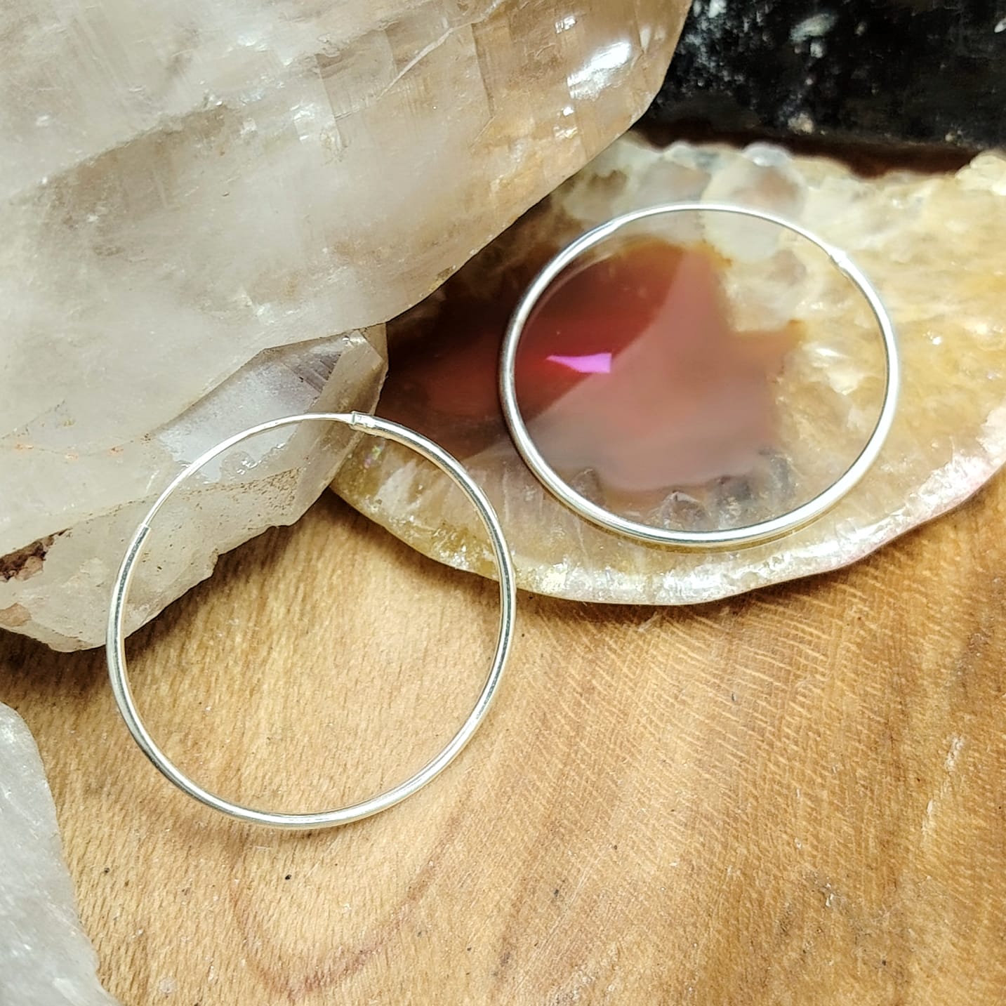 Argollas lisas 30 mm