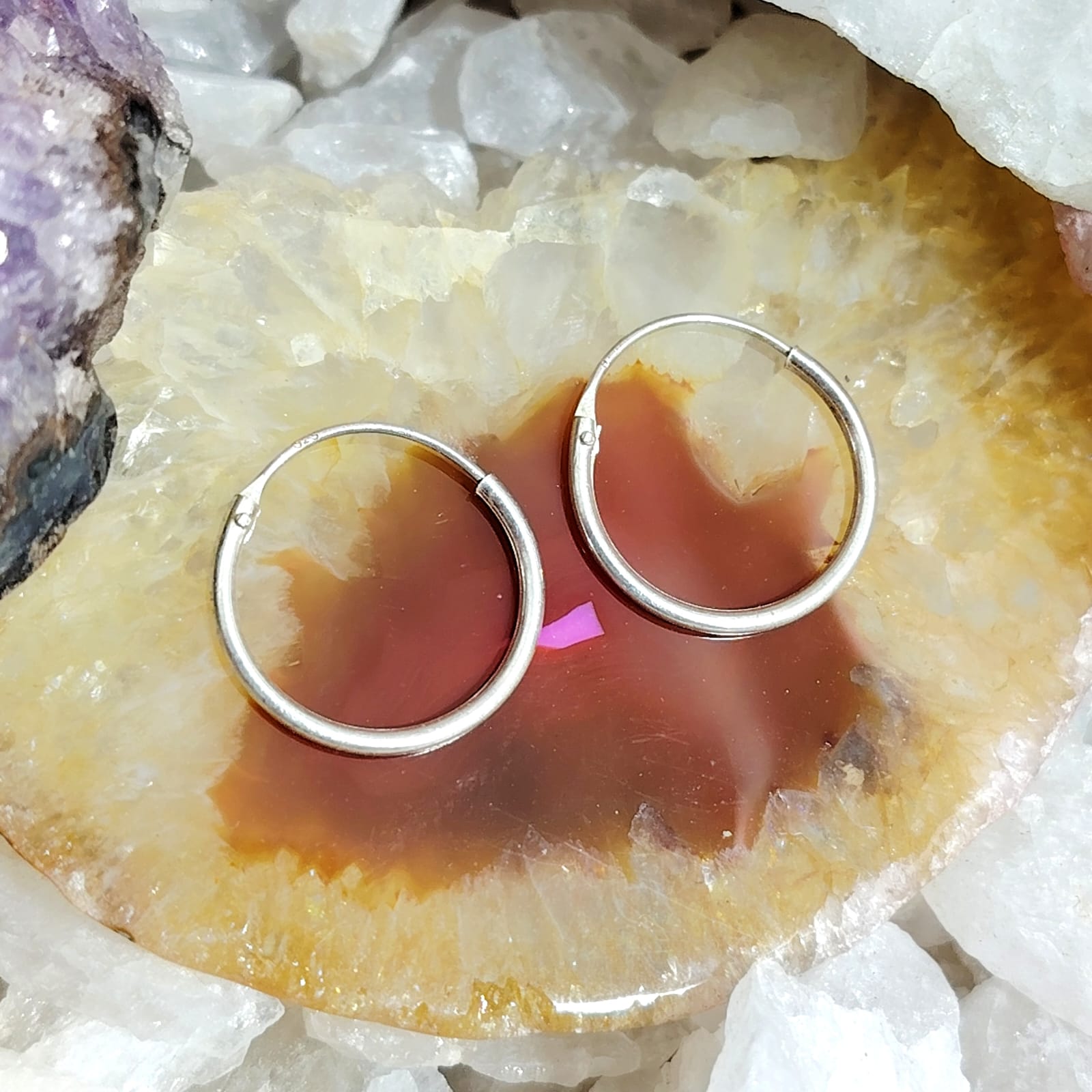 Argollas lisas 15 mm