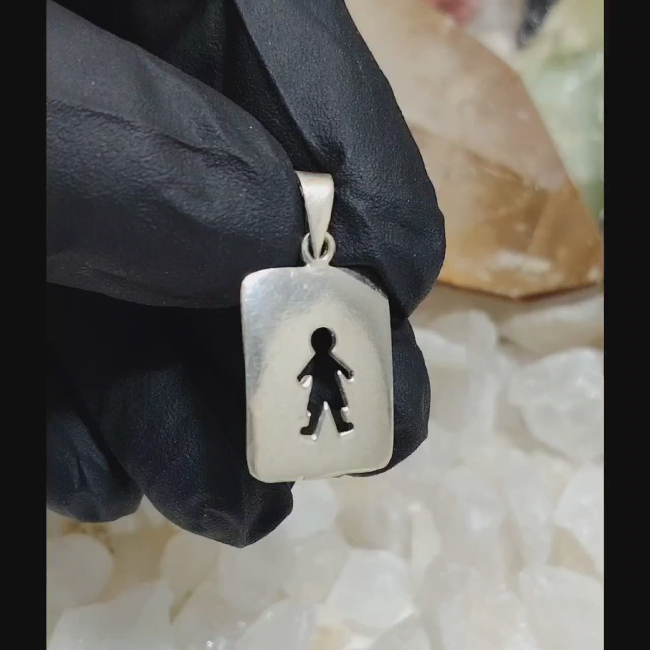 Dije niño plata lisa