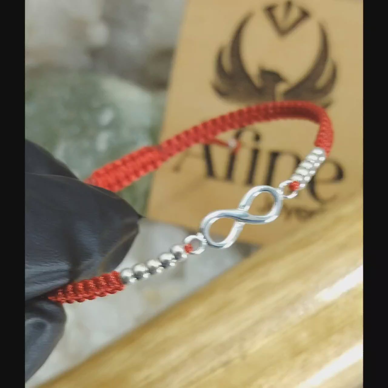 Pulsera de protección conector infinito
