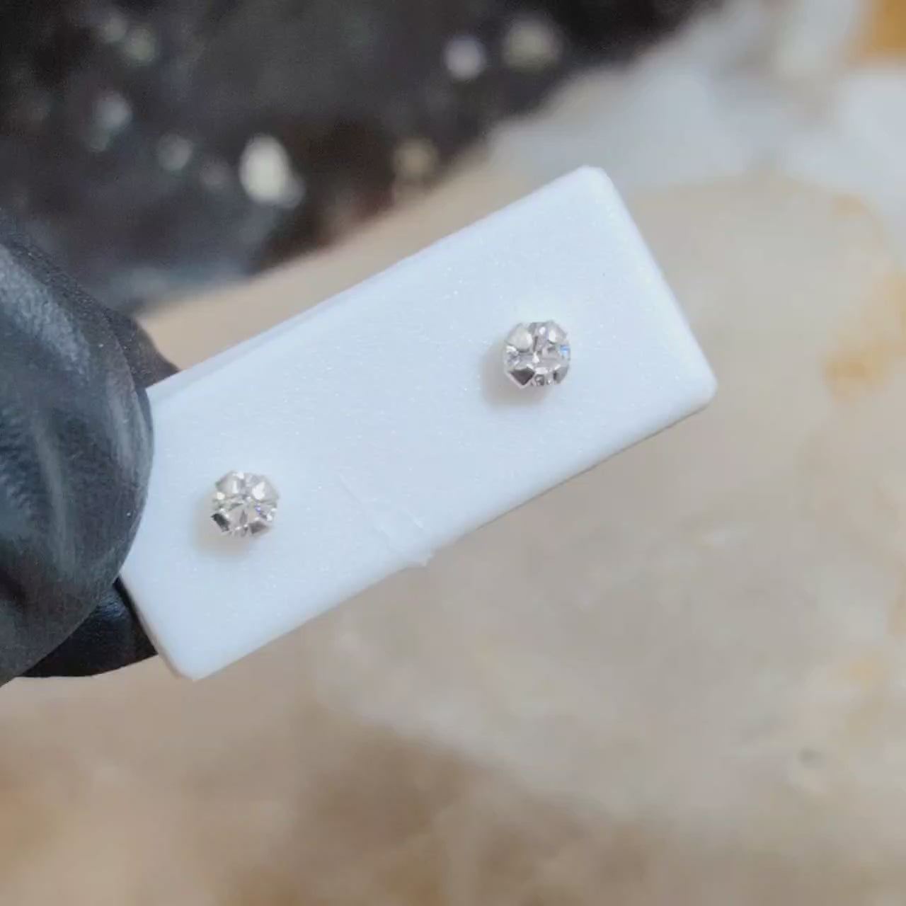 Aros Atornillados Cristal Redondo traslúcido 3 mm