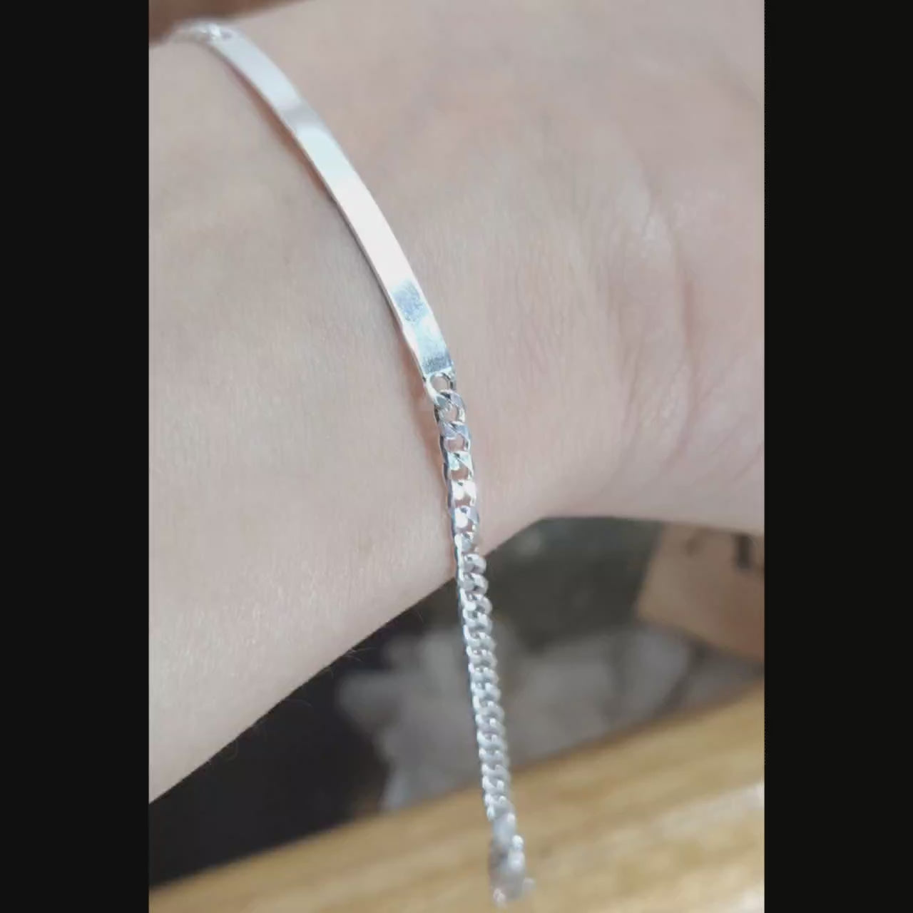 Pulsera piocha  3 mm con tejido Grumet