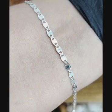 Pulsera Gucci aplanada 18 cm.