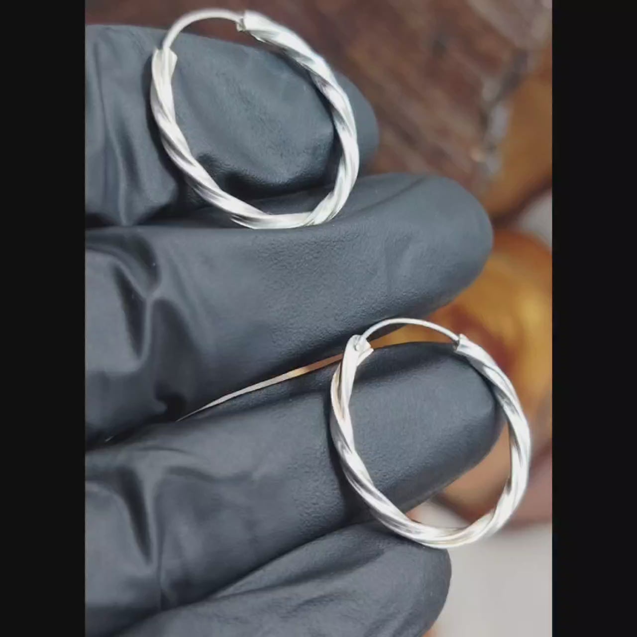 Argollas Enroscadas 23 mm